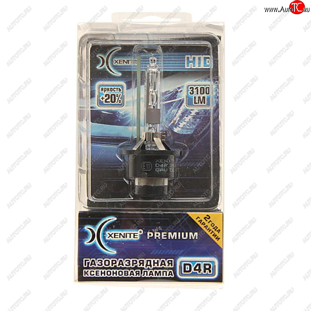 1 649 р. Лампа ксеноновая D4R 4300K +20% бокс Premium XENITE XENITE 1002019  с доставкой в г. Кемерово