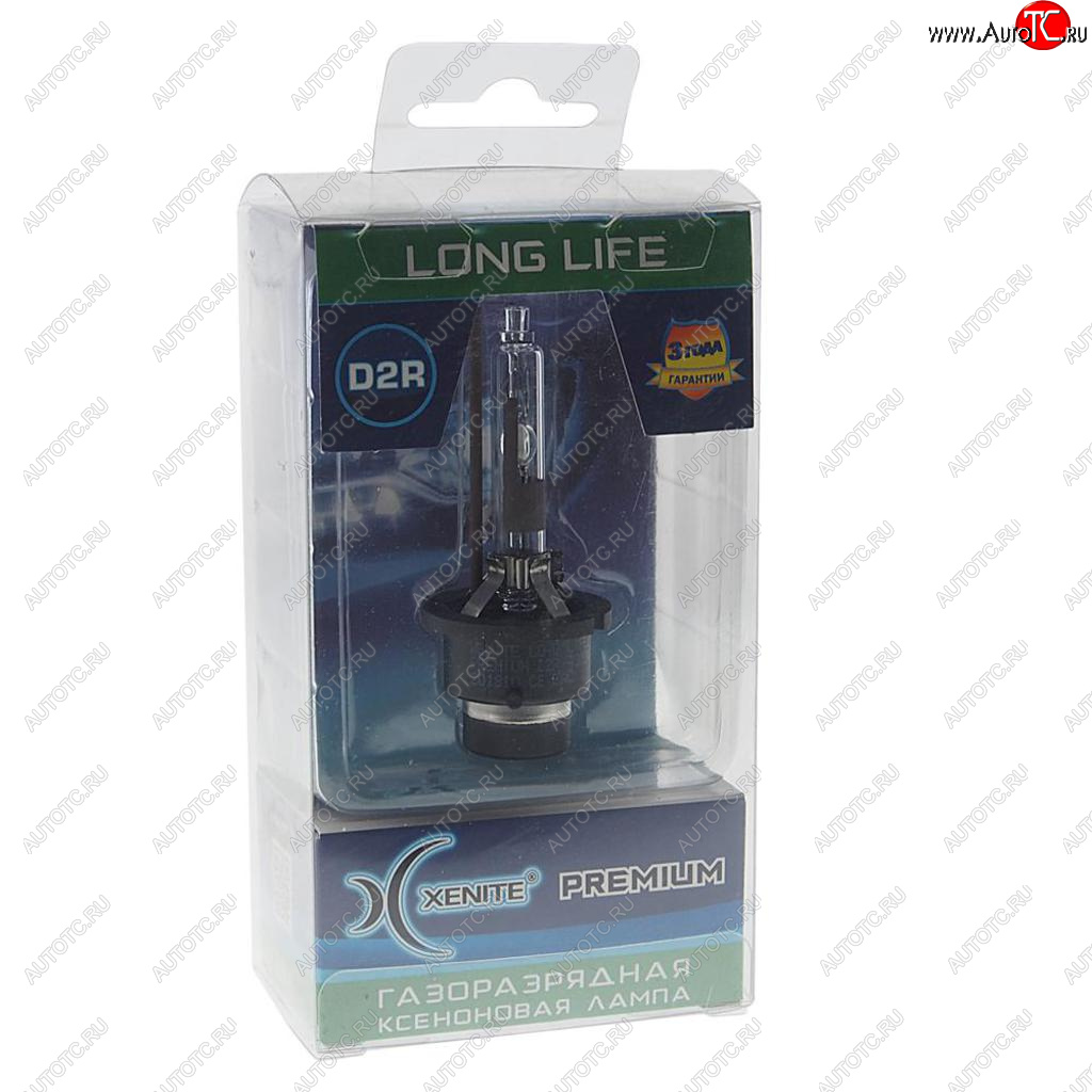1 329 р. Лампа ксеноновая D2R P32d-3 4300K бокс (1шт.) LLong Life Premium XENITE XENITE 1002034  с доставкой в г. Кемерово