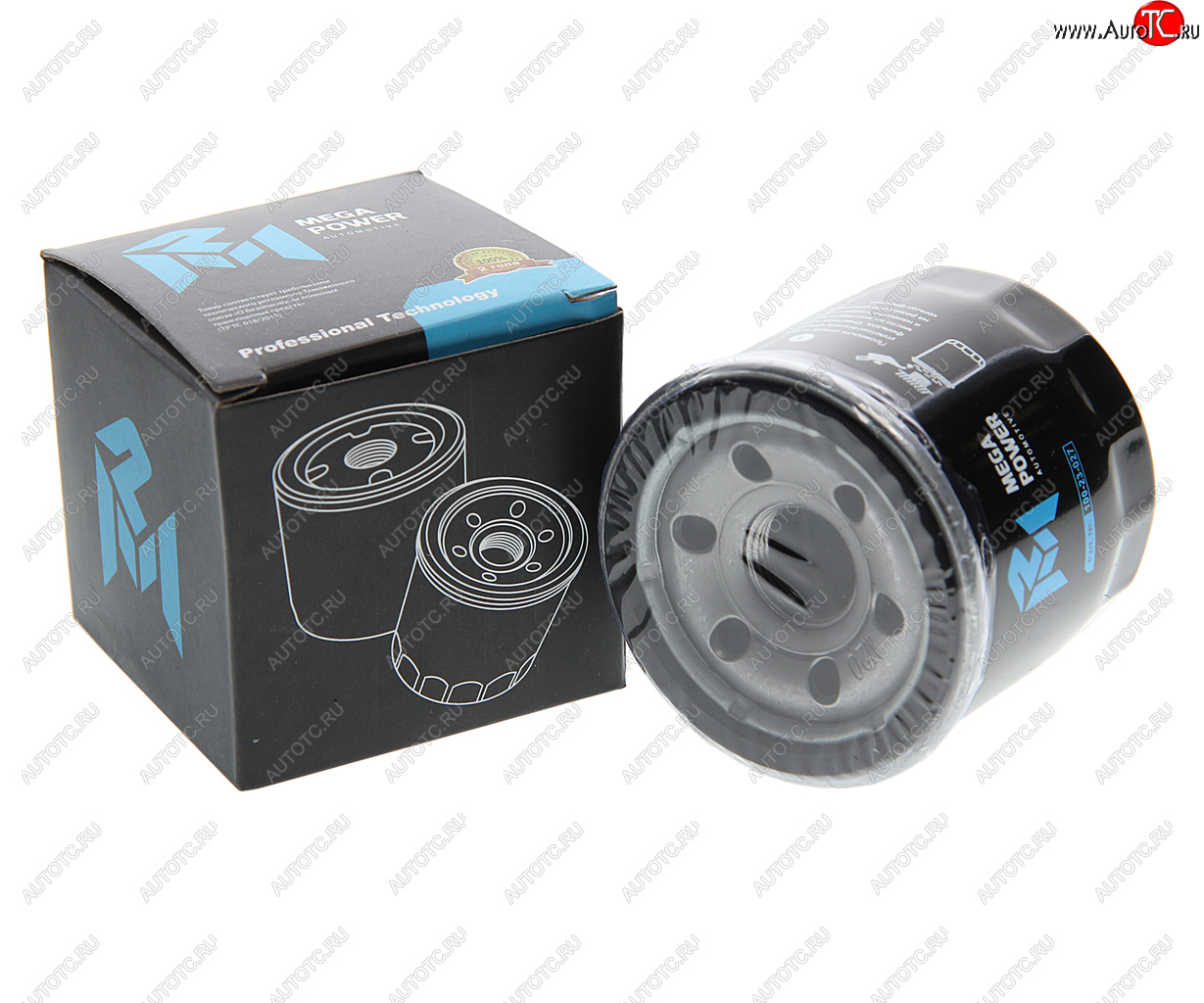 135 р. Фильтр масляный MAZDA 3,6,CX-5 MEGAPOWER MEGAPOWER 100-23-027  с доставкой в г. Кемерово
