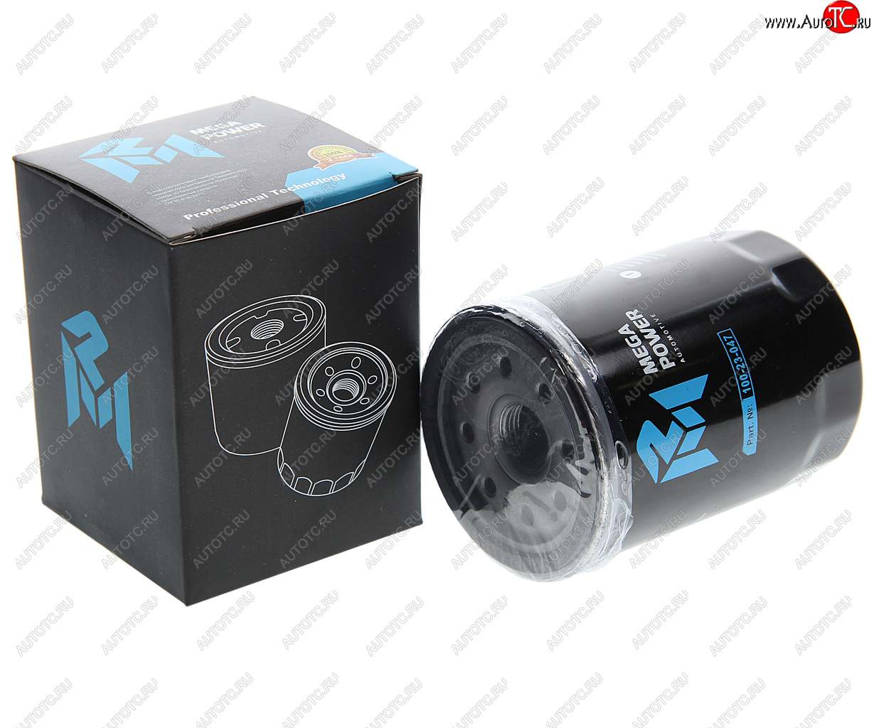 155 р. Фильтр масляный TOYOTA LEXUS MEGAPOWER MEGAPOWER 100-23-047  с доставкой в г. Кемерово