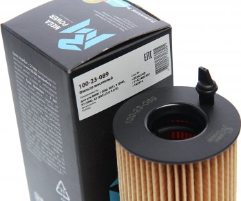 216 р. Фильтр масляный BMW 1 (E80,E81),3 (E90),X1 (E84),X3 (E83) (2.0-3.0 D) MEGAPOWER MEGAPOWER 100-23-089  с доставкой в г. Кемерово. Увеличить фотографию 3