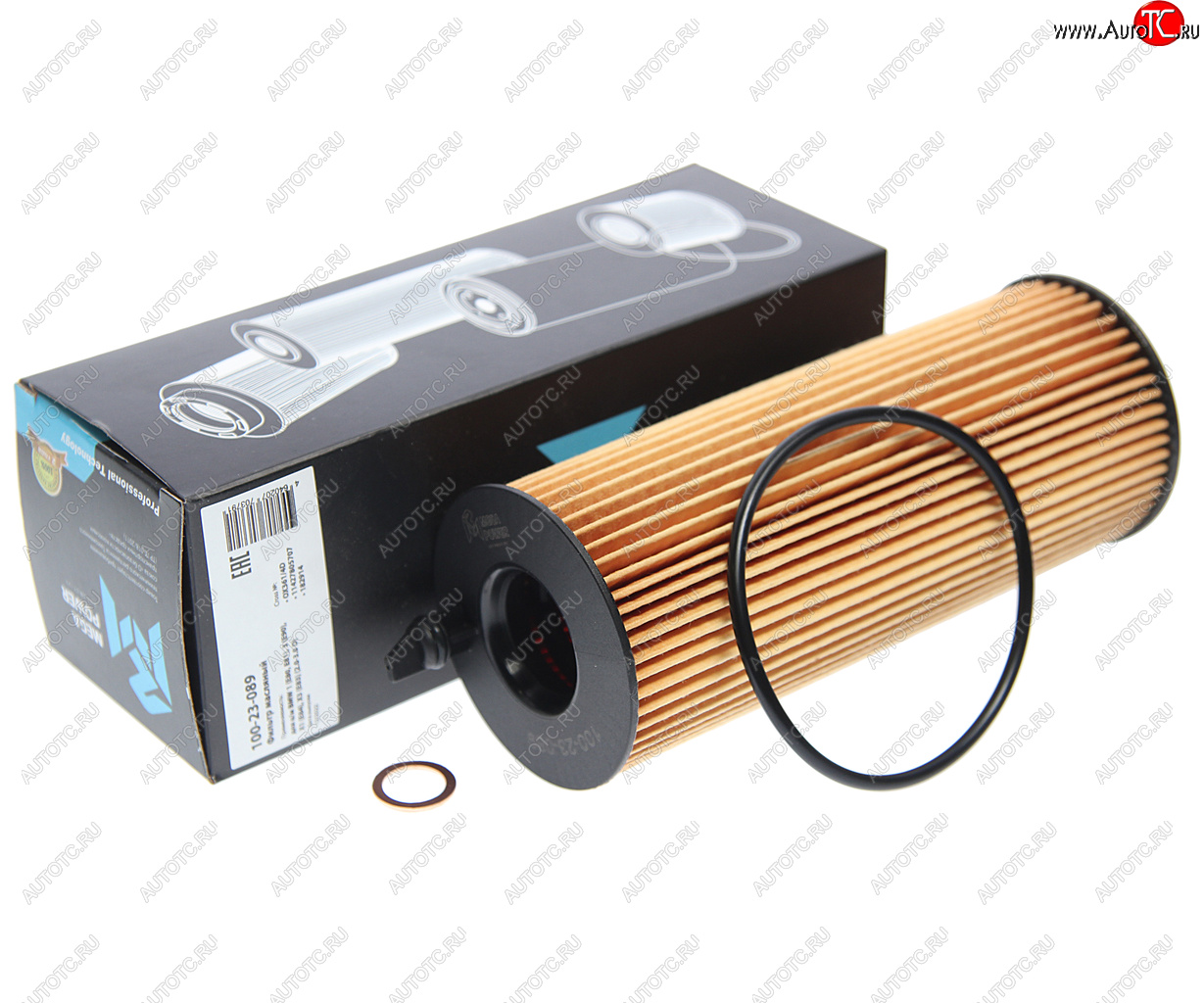 216 р. Фильтр масляный BMW 1 (E80,E81),3 (E90),X1 (E84),X3 (E83) (2.0-3.0 D) MEGAPOWER MEGAPOWER 100-23-089  с доставкой в г. Кемерово