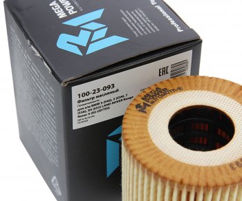 185 р. Фильтр масляный BMW 3 (E46),5 (E39),7 (E38),X5 (E53) LAND ROVER Range Rover 3 (02-)(DTDI) MEGAPOWER MEGAPOWER 100-23-093  с доставкой в г. Кемерово. Увеличить фотографию 3