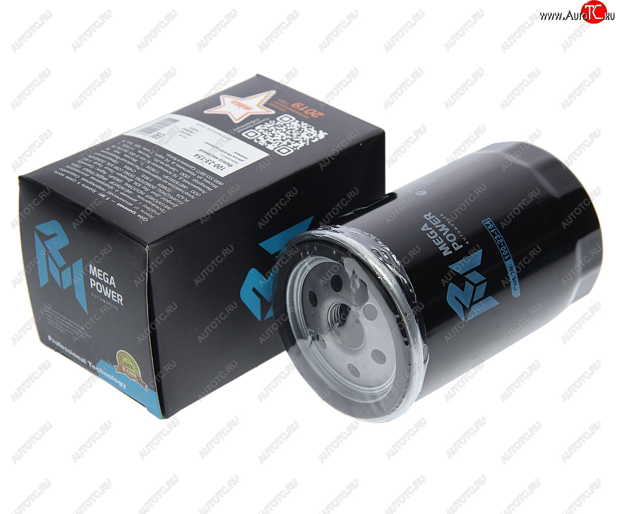175 р. Фильтр масляный VW AUDI MEGAPOWER MEGAPOWER 100-23-154  с доставкой в г. Кемерово