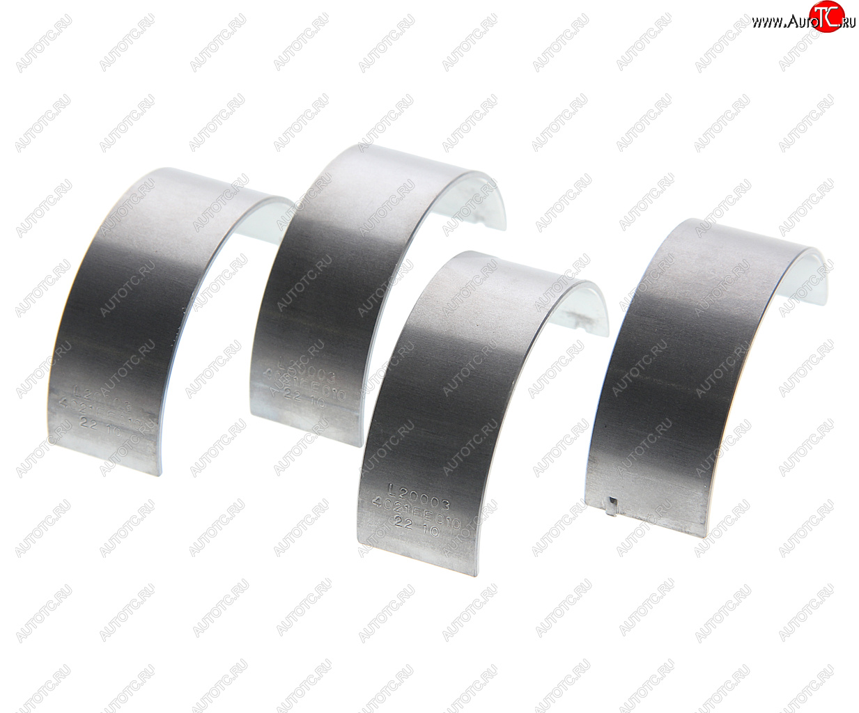 319 р. Вкладыши JAC N56,Sunray SOLLERS Atlant (2.7D) (4DE1-1D) (Е5) шатунные d+0.00 (1шт.) нижние OE JAC 1004021fe010xz  с доставкой в г. Кемерово