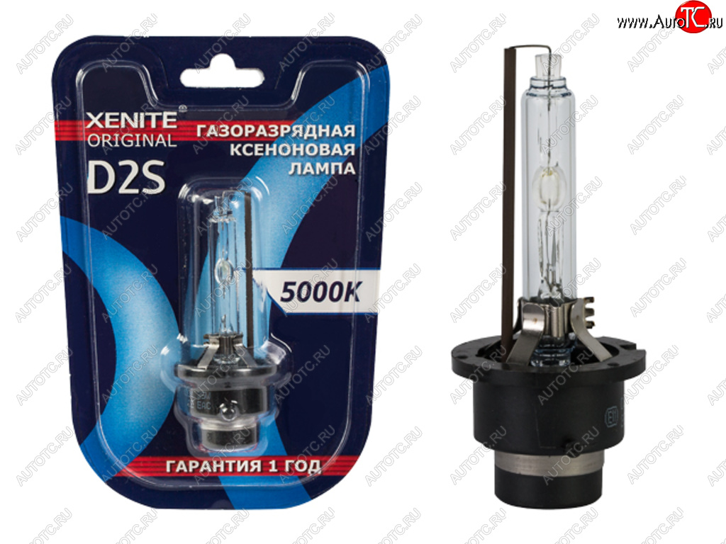759 р. Лампа ксеноновая D2S 5000K блистер (1шт.) XENITE XENITE 1004118  с доставкой в г. Кемерово