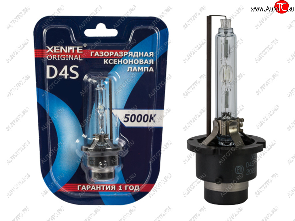 1 149 р. Лампа ксеноновая D4S 5000K блистер (1шт.) XENITE XENITE 1004135  с доставкой в г. Кемерово