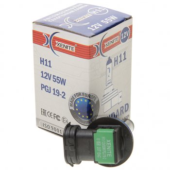 223 р. Лампа 12V H11 55W PGJ19-2 3200К Standard XENITE XENITE 1007011  с доставкой в г. Кемерово. Увеличить фотографию 2