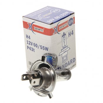 174 р. Лампа 12V H4 60/55W P43t 3200К Standard XENITE XENITE 1007013 XENITE 1007013  с доставкой в г. Кемерово. Увеличить фотографию 2