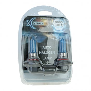 519 р. Лампа 12V HB3(9005) 65W P20d +30% 4000К блистер (2шт.) Super White XENITE XENITE 1007040  с доставкой в г. Кемерово. Увеличить фотографию 1