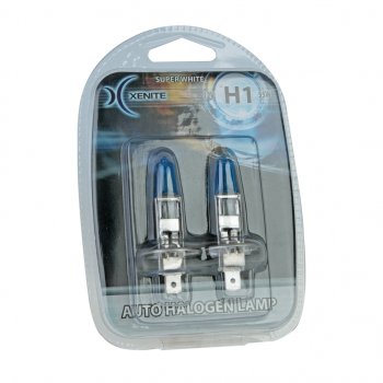 287 р. Лампа 12V H1 55W P14.5s +30% 4000К блистер (2шт.) Super White XENITE XENITE 1007042  с доставкой в г. Кемерово. Увеличить фотографию 1