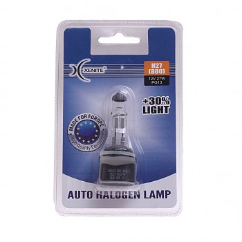 223 р. Лампа 12V H27(880) 27W PG13 +30% 3200К блистер (1шт.) XENITE XENITE 1007082  с доставкой в г. Кемерово. Увеличить фотографию 1