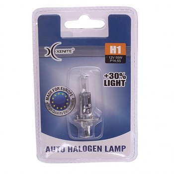 153 р. Лампа 12V H1 55W P14.5s +30% 3200К блистер (1шт.) XENITE XENITE 1007086  с доставкой в г. Кемерово. Увеличить фотографию 2