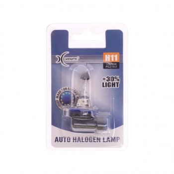 339 р. Лампа 12V H11 55W PGJ19-2 +30% 3200К блистер (1шт.) XENITE XENITE 1007087  с доставкой в г. Кемерово. Увеличить фотографию 1