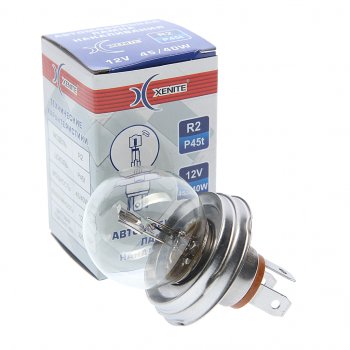 85 р. Лампа 12V R2 4540W P45t 3200К Standard XENITE XENITE 1007095  с доставкой в г. Кемерово. Увеличить фотографию 1