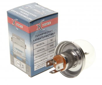 97 р. Лампа 24V R2 5550W P45t 3200К Standard XENITE XENITE 1007097  с доставкой в г. Кемерово. Увеличить фотографию 2