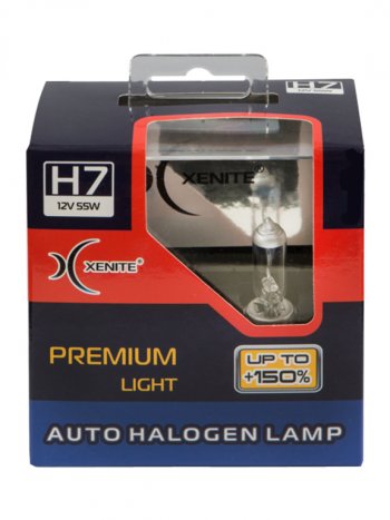 1 049 р. Лампа 12V H7 55W PX26d +150% бокс (2шт.) XENITE XENITE 1007162  с доставкой в г. Кемерово. Увеличить фотографию 5