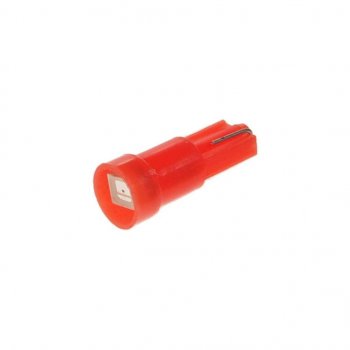 25 р. Лампа светодиодная 12V T5 W2x4.6d бесцокольная красная SMD XENITE XENITE 1009311  с доставкой в г. Кемерово. Увеличить фотографию 1