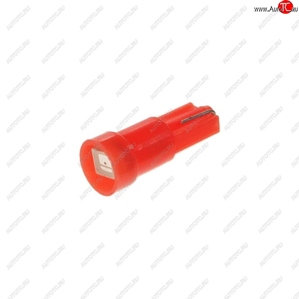 25 р. Лампа светодиодная 12V T5 W2x4.6d бесцокольная красная SMD XENITE XENITE 1009311  с доставкой в г. Кемерово