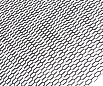 559 р. Решетка радиатора сетка (черная) 100х25см (соты 6х12мм) GRILLE TUNING GRILLE TUNING 100х25 (соты) black  с доставкой в г. Кемерово. Увеличить фотографию 2