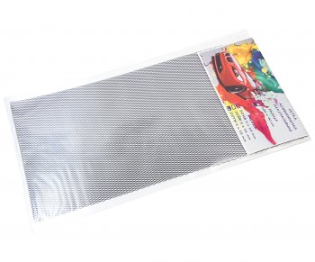 1 089 р. Решетка радиатора сетка (черная) 100х50см (соты 6х12 мм) GRILLE TUNING GRILLE TUNING 100х50 (соты ) black  с доставкой в г. Кемерово. Увеличить фотографию 1