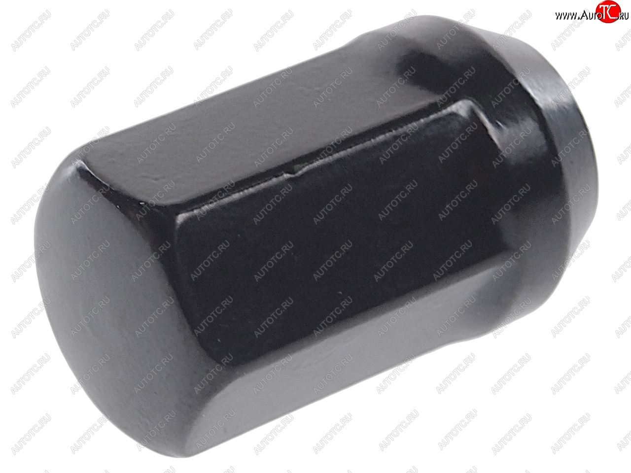81 р. Гайка колеса М12х1.5х35 конус закрытая ключ 19мм черная RACING RACING 101080  с доставкой в г. Кемерово