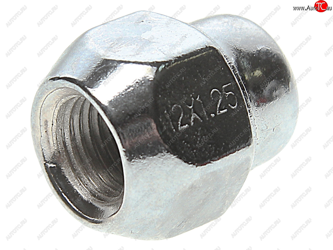 74 р. Гайка колеса М12х1.25х25 конус закрытая ключ 21мм RACING RACING 101117  с доставкой в г. Кемерово
