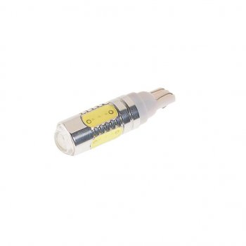 167 р. Лампа светодиодная 12V W5W T10 W2.1x9.5d 6000K 5 LED MEGAPOWER MEGAPOWER-AUTOMOTIVE 10114w  с доставкой в г. Кемерово. Увеличить фотографию 2