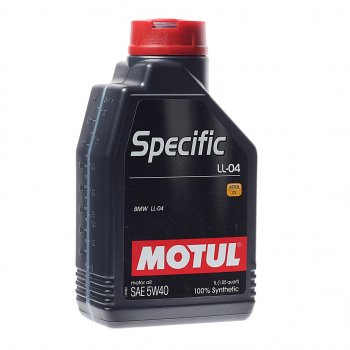 1 659 р. Масло моторное SPECIFIC BMW LL-04 5W40 синт.1л MOTUL MOTUL 101272  с доставкой в г. Кемерово. Увеличить фотографию 1