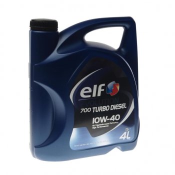 4 499 р. Масло дизельное EVOLUTION 700 TURBO D 10W40 п/синт.4л ELF ELF 10140501 ELF 10140501  с доставкой в г. Кемерово. Увеличить фотографию 1