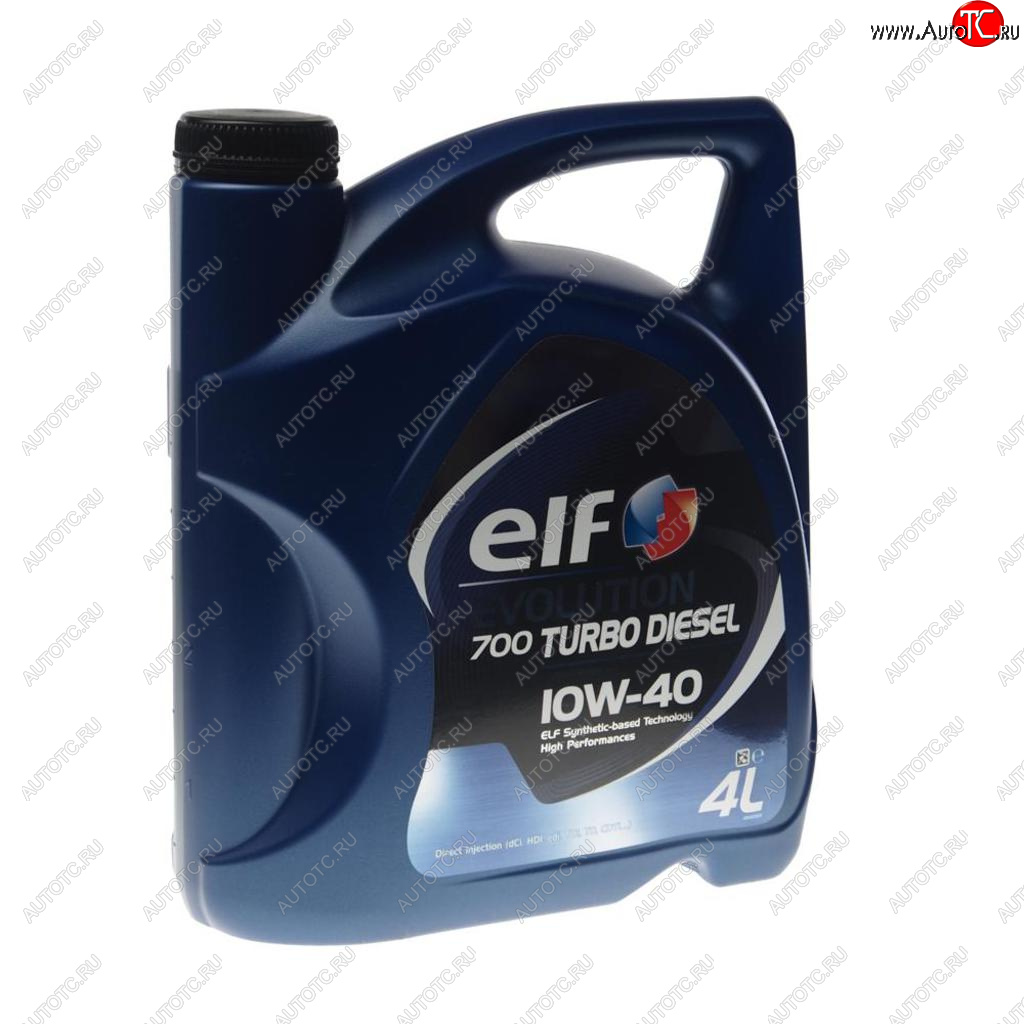 4 499 р. Масло дизельное EVOLUTION 700 TURBO D 10W40 п/синт.4л ELF ELF 10140501 ELF 10140501  с доставкой в г. Кемерово
