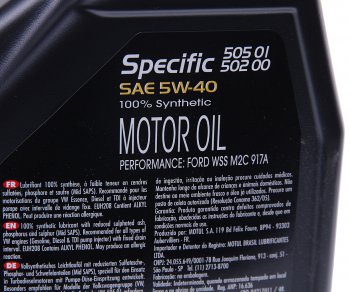 6 999 р. Масло моторное SPECIFIC 505.01 5W40 синт.5л MOTUL MOTUL 101575  с доставкой в г. Кемерово. Увеличить фотографию 2
