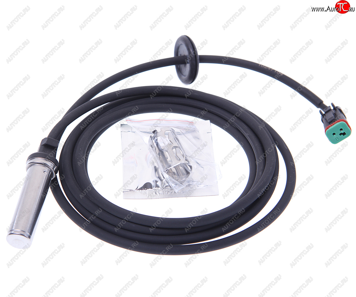 2 599 р. Датчик АБС VOLVO FH КАМАЗ колеса заднего правого прямой (L=2650мм) TE PARTS TE PARTS 10247154  с доставкой в г. Кемерово