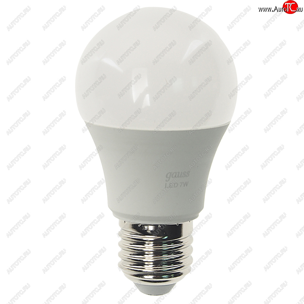154 р. Лампа светодиодная E27 A60 7W (60W) 220V холодный GAUSS GAUSS 102502207  с доставкой в г. Кемерово