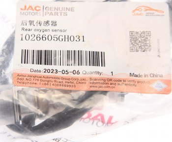 10 349 р. Датчик кислорода JAC Sunray,T6 задний OE JAC 1026605gh031  с доставкой в г. Кемерово. Увеличить фотографию 3