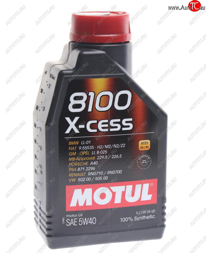 1 379 р. Масло моторное 8100 X-CESS 5W40 синт.1л MOTUL MOTUL 102784  с доставкой в г. Кемерово