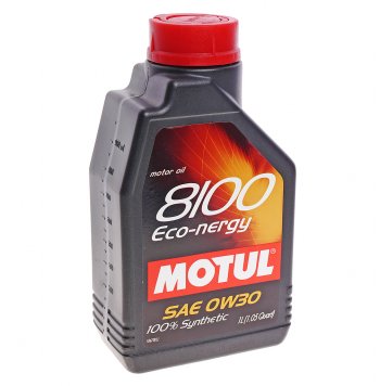 1 799 р. Масло моторное 8100 ECO-NERGY 0W30 синт.1л MOTUL MOTUL 102793  с доставкой в г. Кемерово. Увеличить фотографию 1