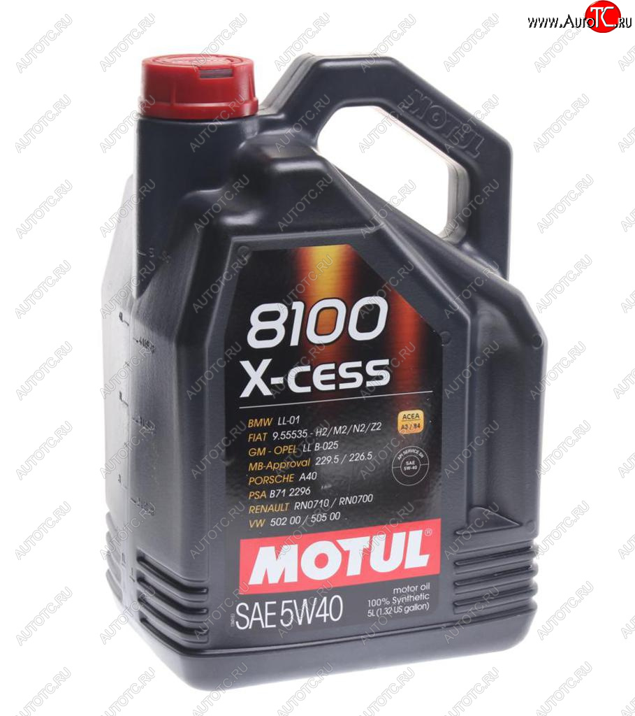 5 899 р. Масло моторное 8100 X-CESS 5W40 синт.5л MOTUL MOTUL 102870  с доставкой в г. Кемерово