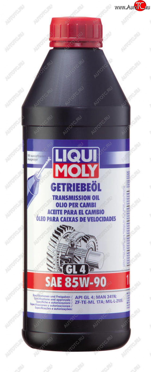1 699 р. Масло трансмиссионное GETRIEBEOIL 85W90 GL-4 1л LIQUI MOLY LIQUI MOLY 1030  с доставкой в г. Кемерово