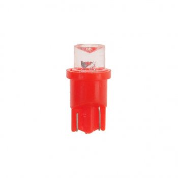 14 р. Лампа светодиодная 12V W5W T10 W2.1x9.5d Red MEGAPOWER MEGAPOWER-AUTOMOTIVE 10312r  с доставкой в г. Кемерово. Увеличить фотографию 1