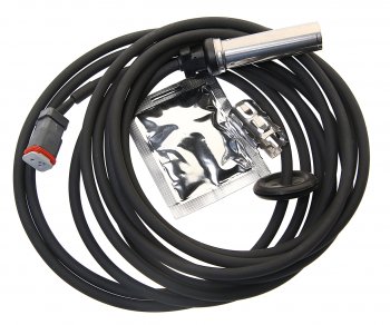 4 399 р. Датчик АБС КАМАЗ VOLVO RENAULT колеса прямой (L=4014мм) без фиксатора TE PARTS TE PARTS 10323470  с доставкой в г. Кемерово. Увеличить фотографию 1