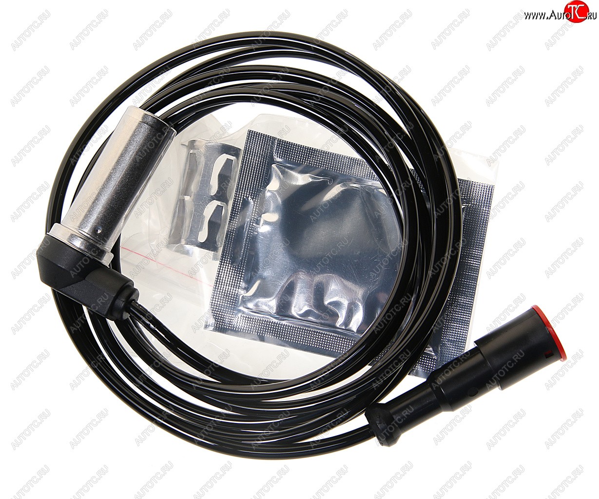 2 299 р. Датчик АБС КАМАЗ DAF MERCEDES колеса угловой (L=2056мм) TE PARTS TE PARTS 10327280  с доставкой в г. Кемерово