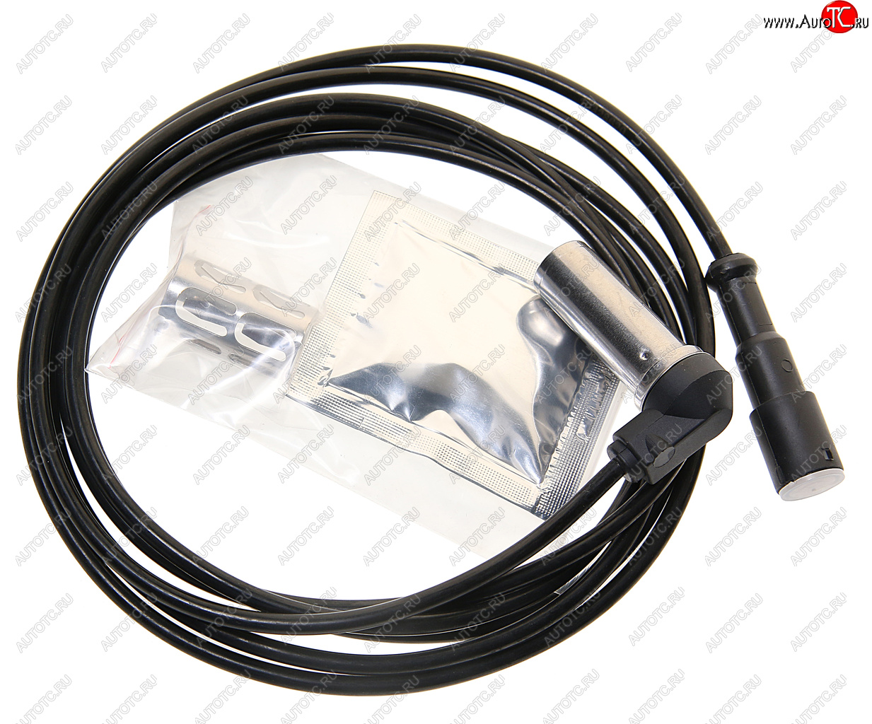 3 099 р. Датчик АБС КАМАЗ DAF IVECO колеса заднего левого угловой (L=2500мм) TE PARTS TE PARTS 10328620  с доставкой в г. Кемерово