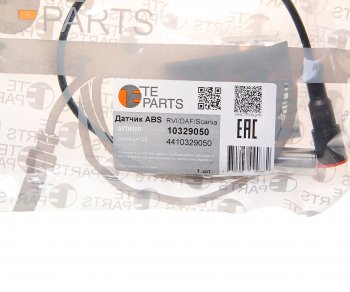 2 389 р. Датчик АБС BPW DAF MAN КАМАЗ (L=294) прямой TE PARTS TE PARTS 10329050  с доставкой в г. Кемерово. Увеличить фотографию 2