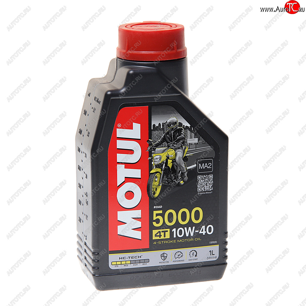 1 399 р. Масло моторное для 4-х тактных двигателей 5000 4T 10W40 псинт.1л MOTUL MOTUL 104054  с доставкой в г. Кемерово