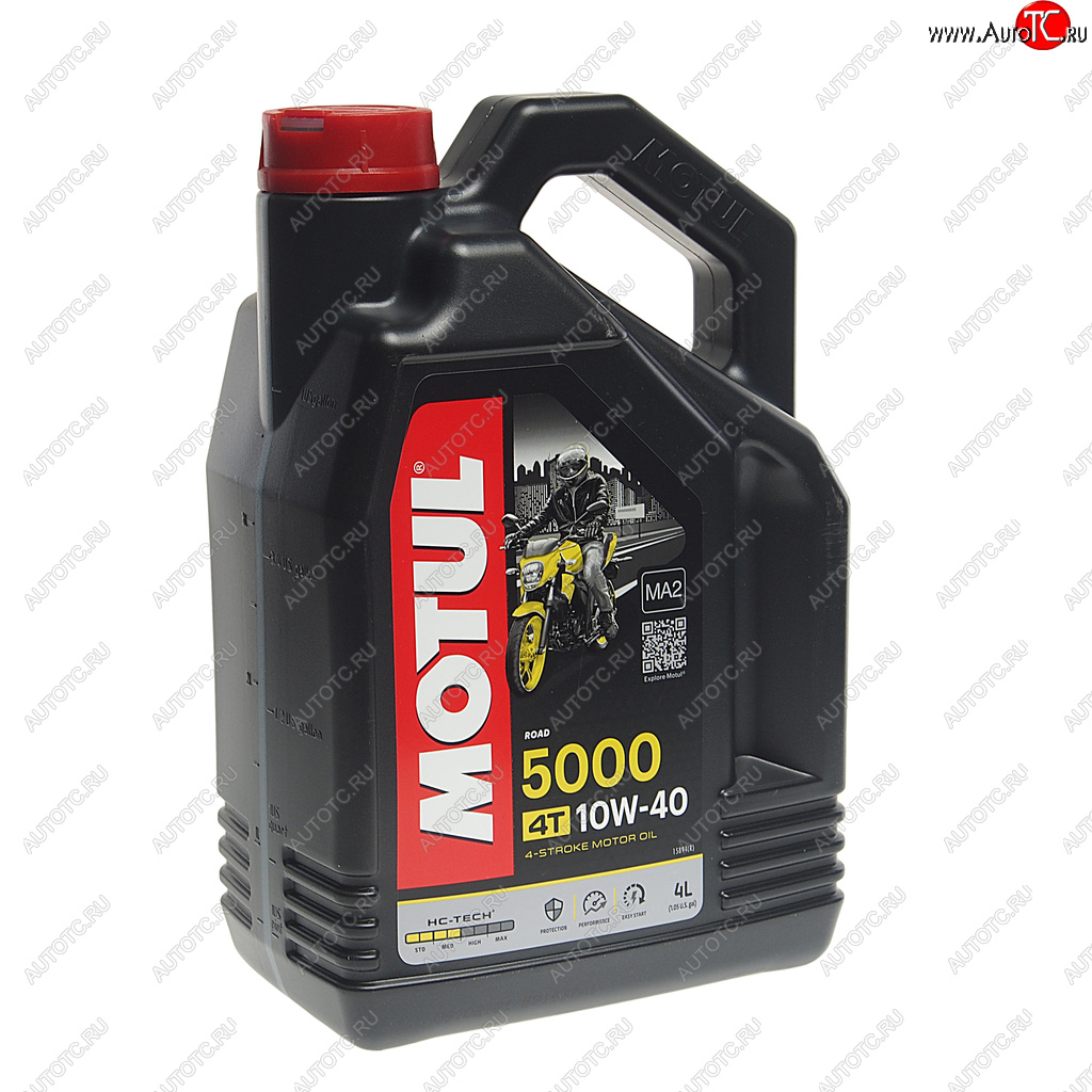3 999 р. Масло моторное для 4-х тактных двигателей 5000 4T 10W40 псинт.4л MOTUL MOTUL 104056  с доставкой в г. Кемерово