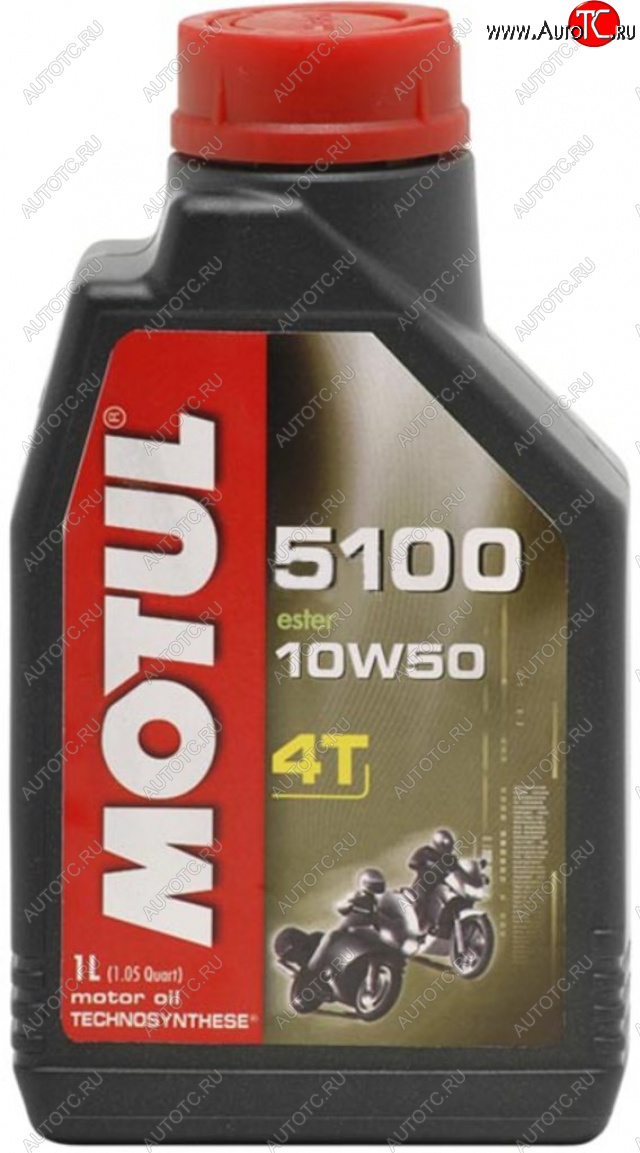 1 499 р. Масло моторное для 4-х тактных двигателей 5100 ESTER 4T 10W50 псинт.1л MOTUL MOTUL 104074  с доставкой в г. Кемерово