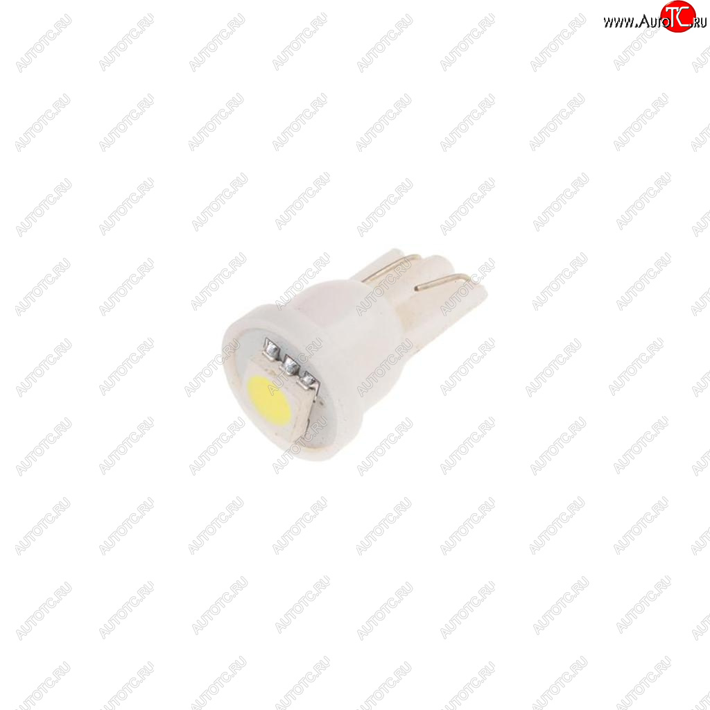 27 р. Лампа светодиодная 12V W5W T10 W2.1x9.5d 6000K MEGAPOWER MEGAPOWER-AUTOMOTIVE 10411w  с доставкой в г. Кемерово