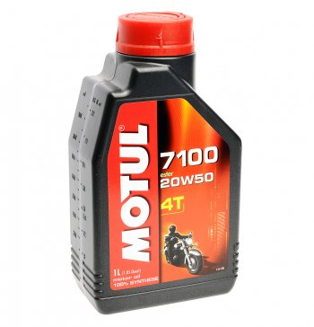 1 599 р. Масло моторное 7100 4T 20W50 синт.1л MOTUL MOTUL 104217  с доставкой в г. Кемерово. Увеличить фотографию 1
