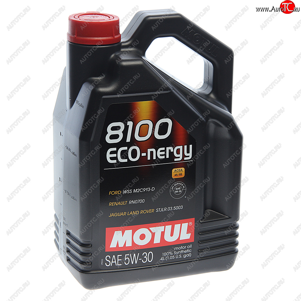 5 199 р. Масло моторное 8100 ECO-NERGY 5W30 синт.4л MOTUL MOTUL 104257  с доставкой в г. Кемерово